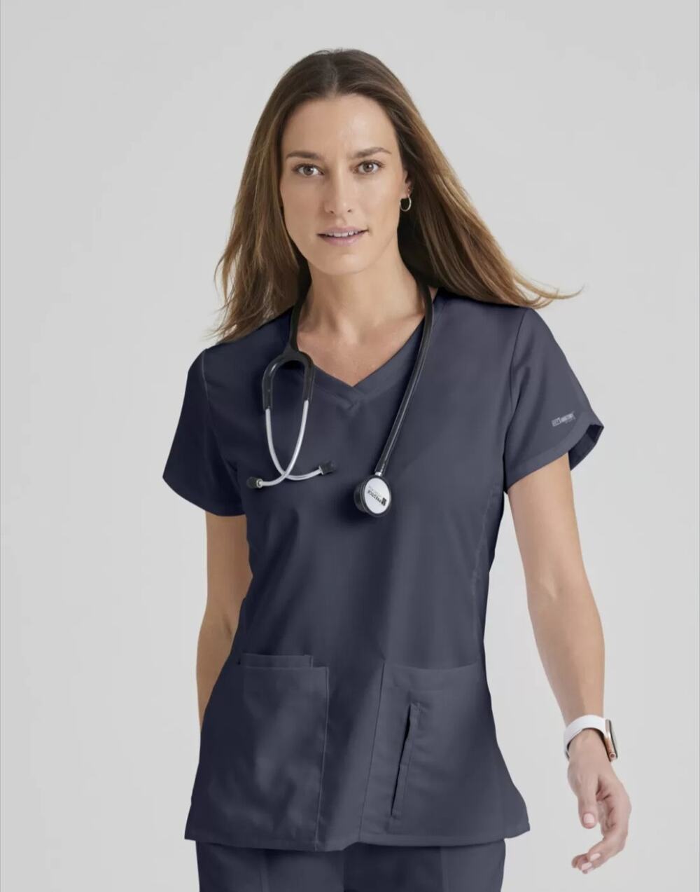 Greys Anatomy Professional Wear by Barco Uniforms ABC Black Scrub Studio Sz L